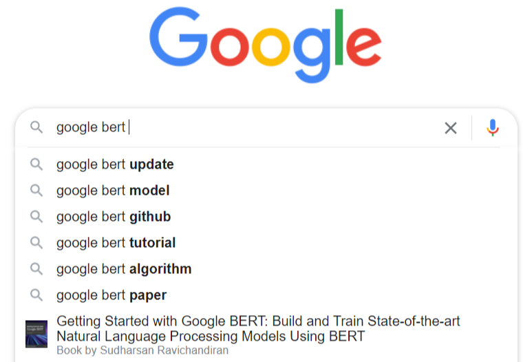 Google search and Bert prediction