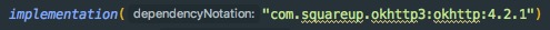 Adding OkHttp Dependency to the build.gradle.kts file